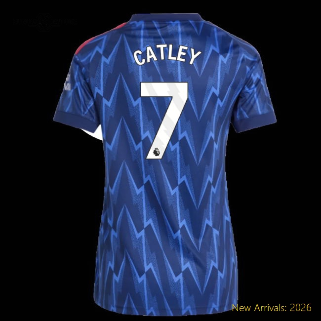 Arsenal Catley Luxury Womens Jersey Aeroready Smooth Flattering
