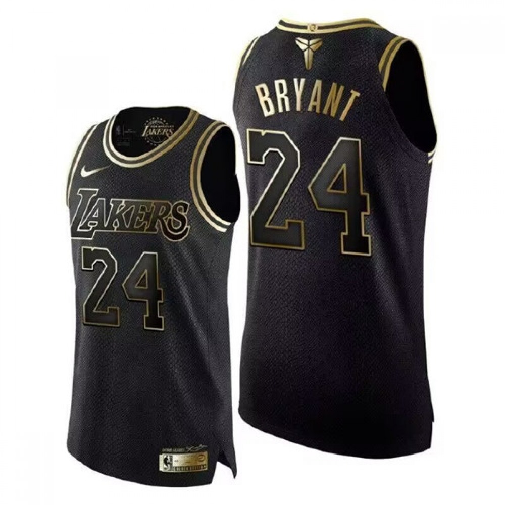 Performance Modern Men's Lakers #24 Kobe Black Basketball Jersey