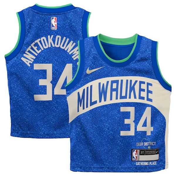 Giannis Antetokounmpo MIL Official Jersey - Affordable - Fan Favorite