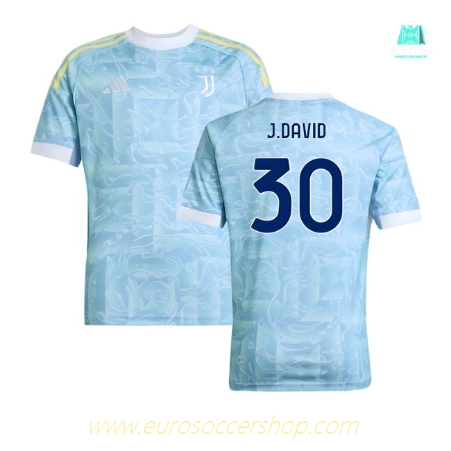 2025-2026 Juventus Away Shirt (Kids) (J.David 30)