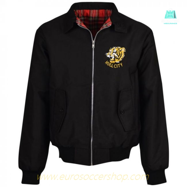 Hull City Black Harrington Jacket
