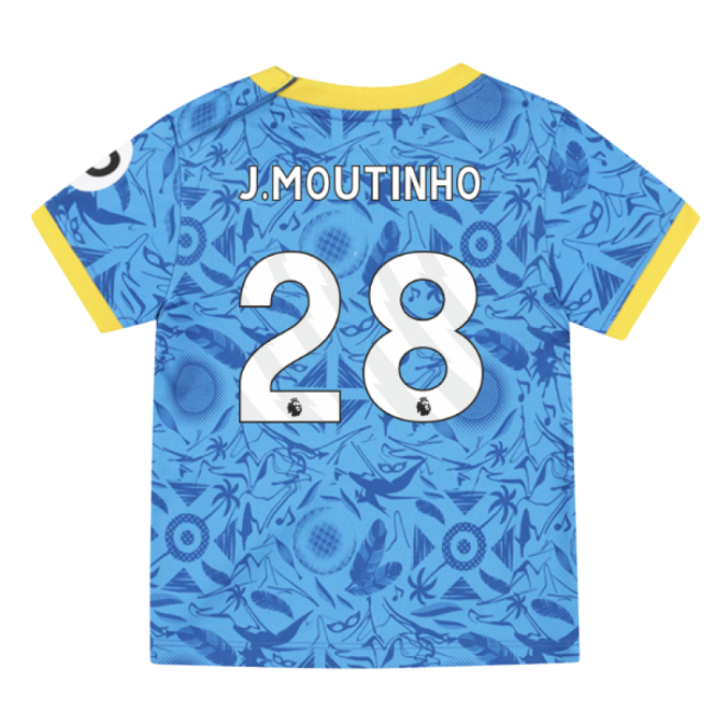 Baby Moutinho 28 Heritage Wolves Collectible Third Retro Jersey