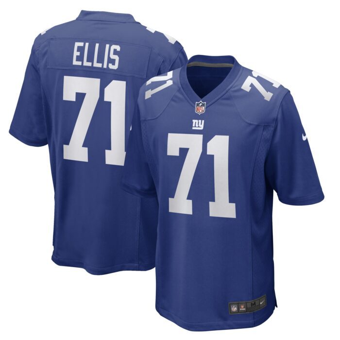 Men's New York Giants Justin Ellis Nike Royal Game Player ...