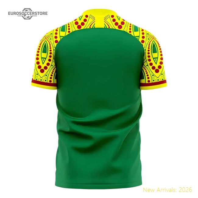 Premium Teranga Lions 2025-2026 Away Concept Football Kit (libero)