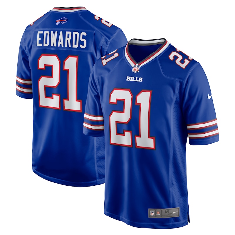 None Mike Edwards BUF Bills Classic Great Value Jersey Game Day Wear