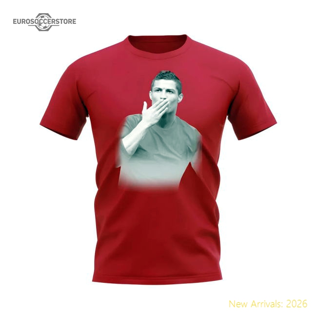 Authentic Cristiano Ronaldo Legend T-shirt (red) - Premium Quality