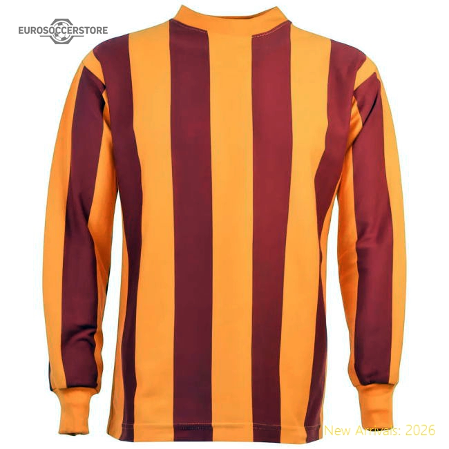 Luxury Bradford City 1960s Retro Football Shirt - Cost-effective