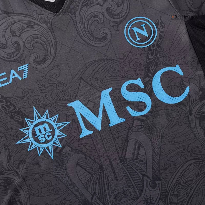 SSC Napoli 2024/25 Campioni d¡¯Italia Third Match Shirt Authentic Kit