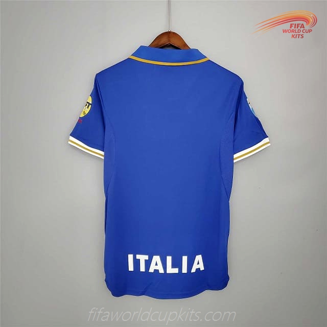 Italy 1996 EuroCup Home Football Kit