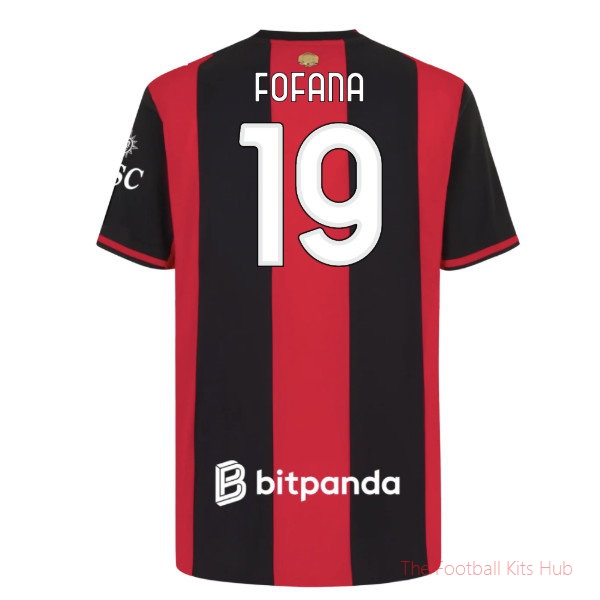Elite Supporters AC Milan 2026-2027 Home Shirt (Fofana 19)