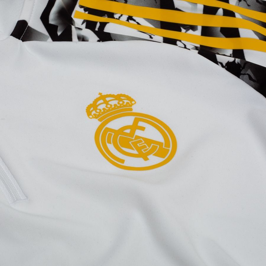 Real Madrid X Marvel Training Shirt Tiro 25 Pure White/bold Gold