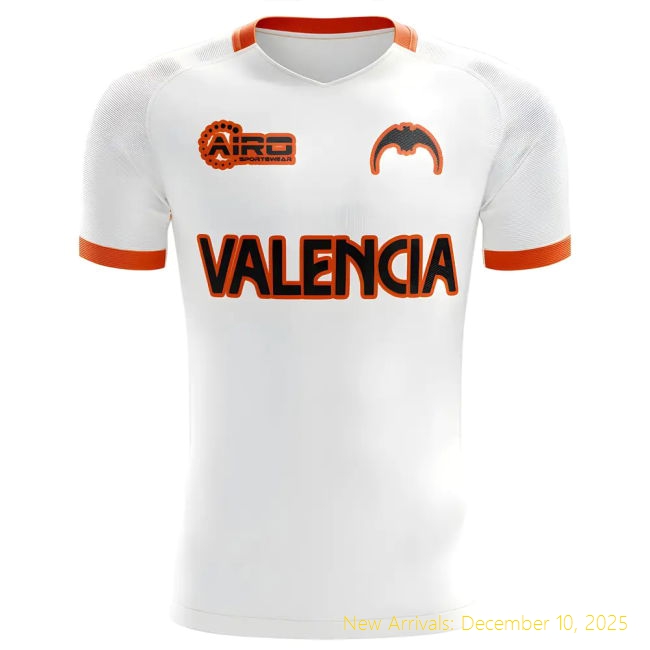 Valencia Home - Breathable Material - Football Supporter