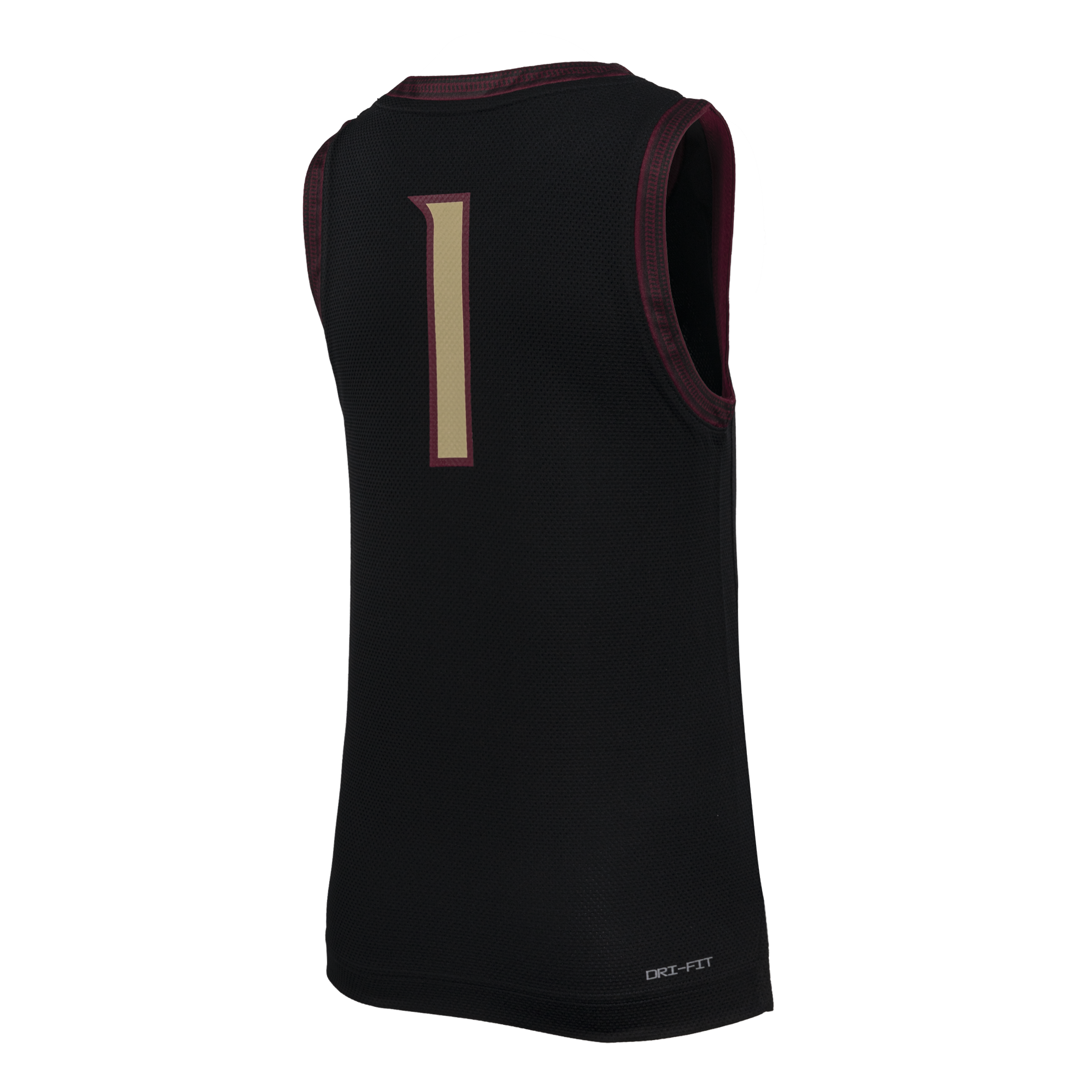 [NJP] Florida State Seminoles Youth Replica Basketball Jersey - Black