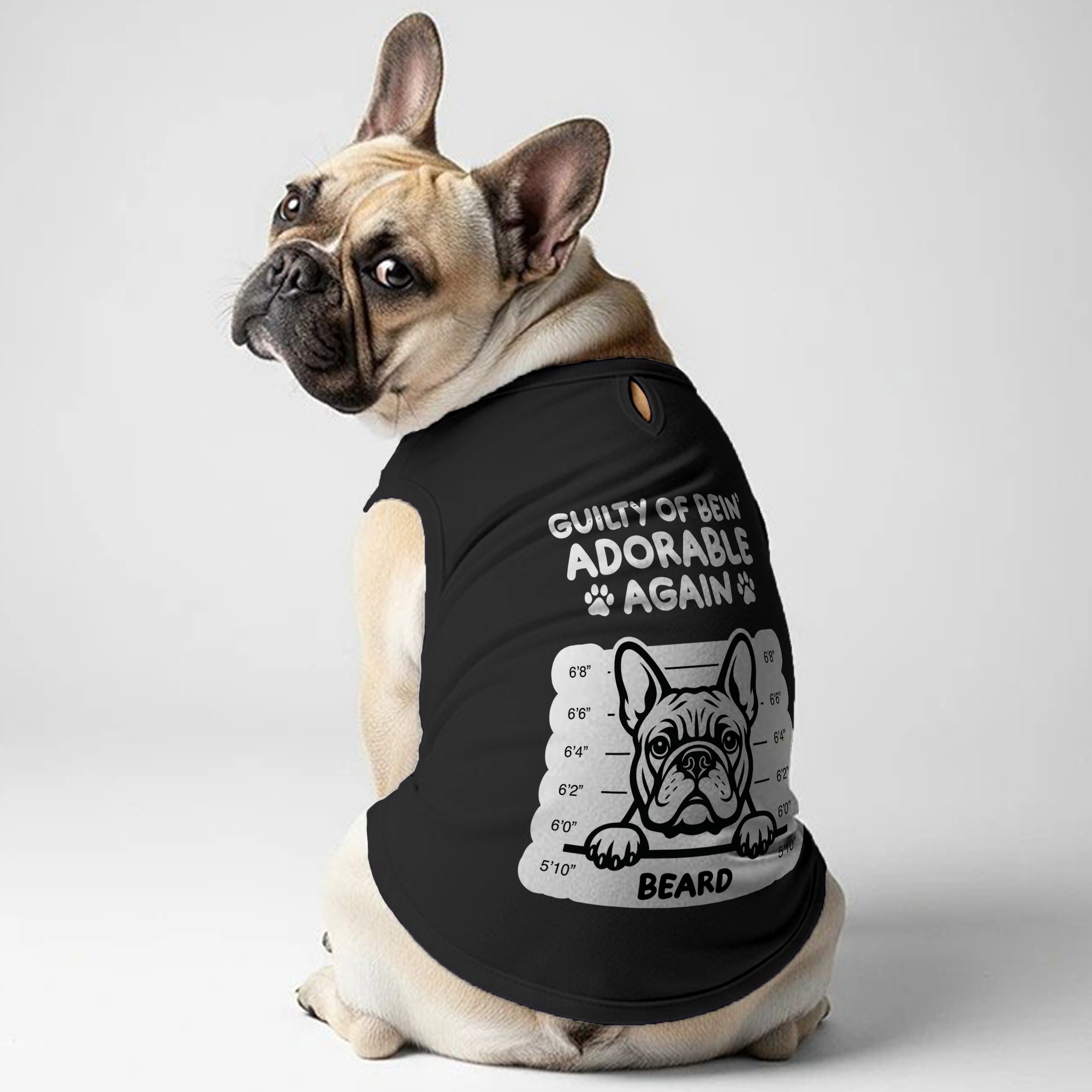 Culture-Inspired Guilty Of Bein’ Adorable - Personalized Frenchie Shi...