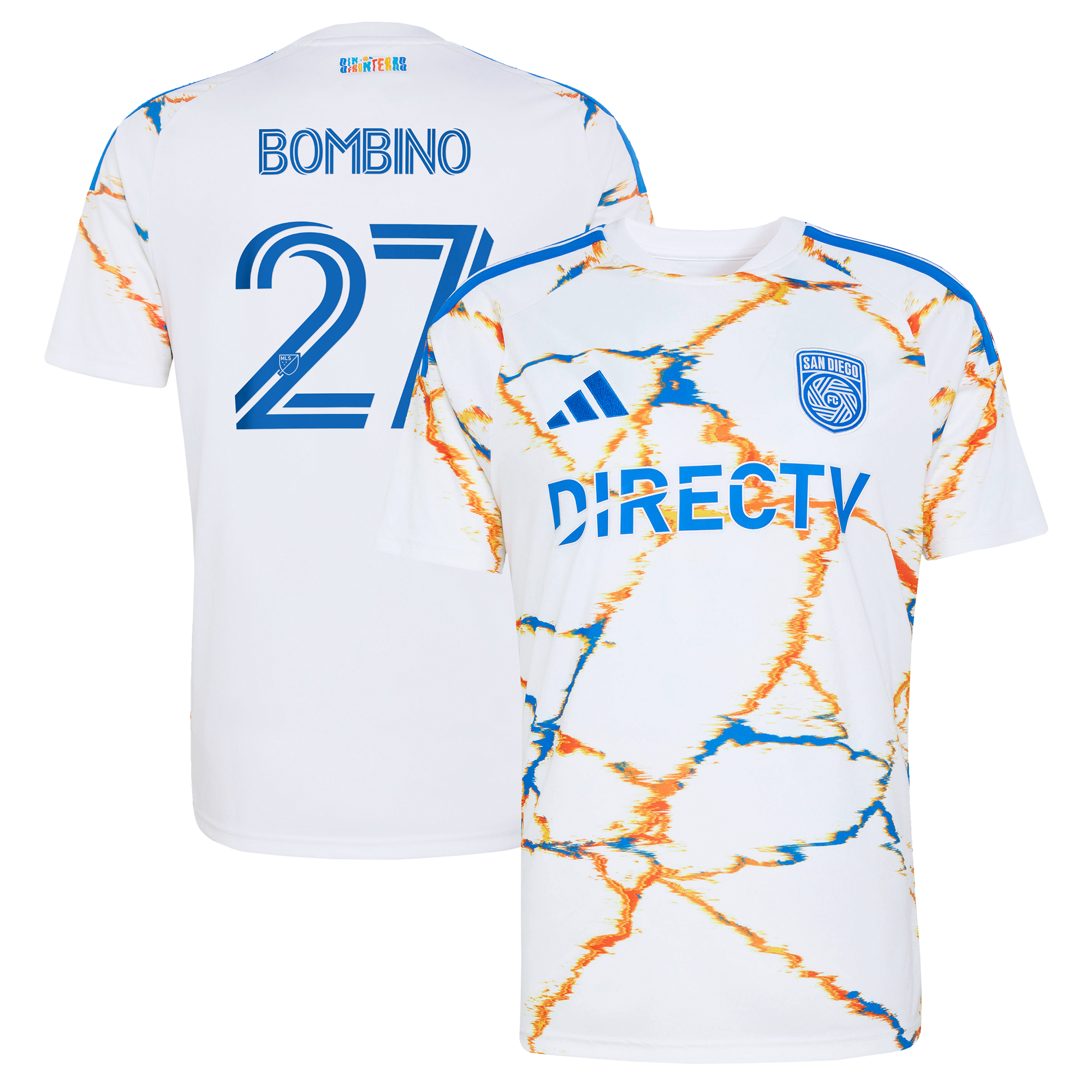 [SJH] Luca Bombino San Diego FC 2026 Unprecedented Unity Kit Replica Jersey - White