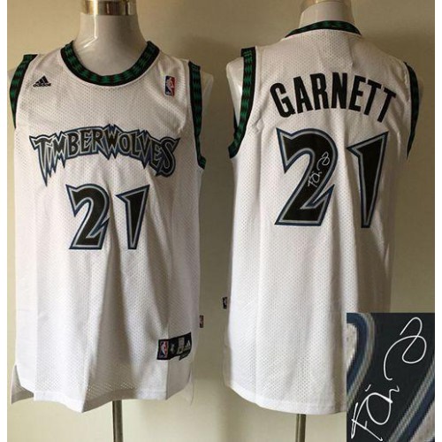 White Minnesota Timberwolves #21 Replica Jersey NBA Fan Apparel