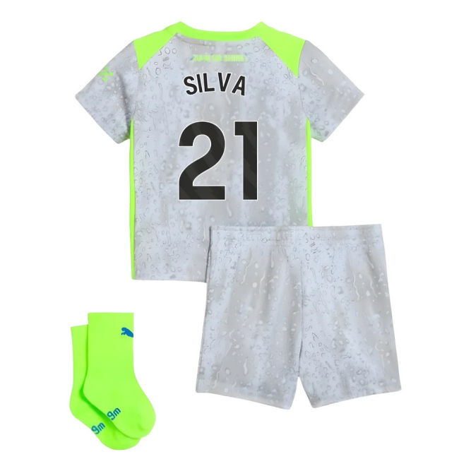 Baby Legacy Man City Vintage Find Third Legacy Shirt (Silva 21)