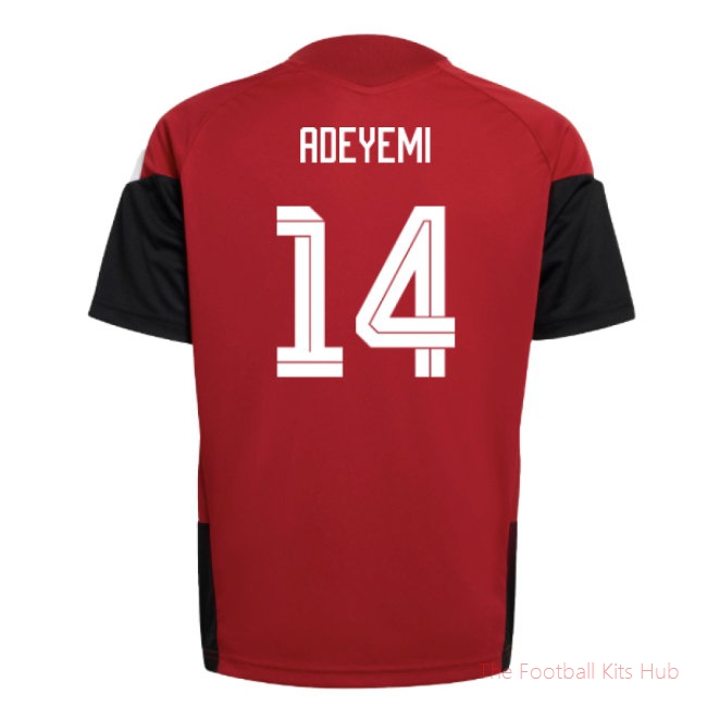 [LK] 2026/27 Germany Training Jersey (Red) - Kids (Adeyemi 14)