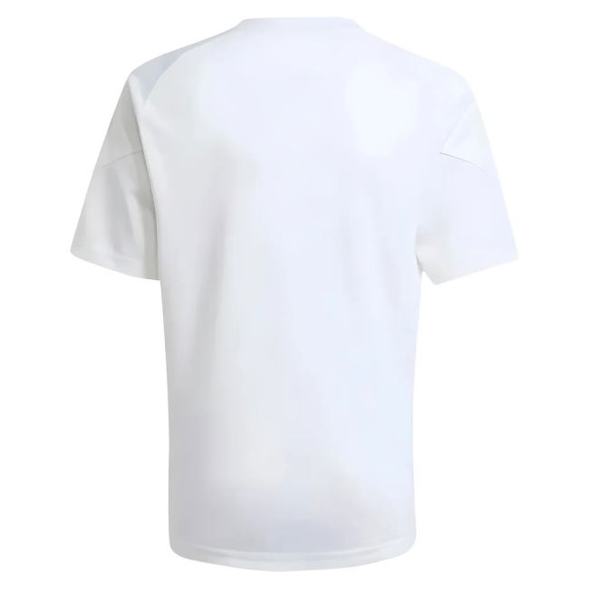 2025-2026 Juve Training Contemporary Shirt (Kids) (White)