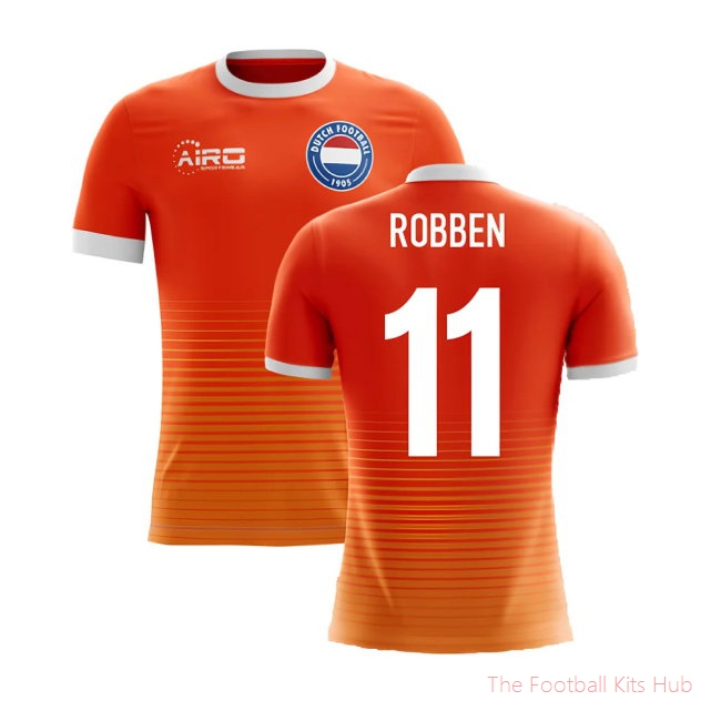 2025-2026 Holland Airo Concept Home Shirt (Robben 11)