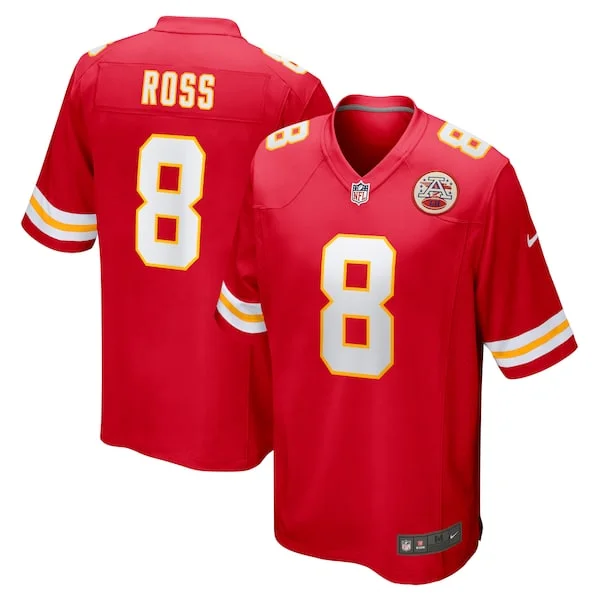 Kansas City Chiefs Game NFL Jersey - Red | Durable Football Apparel