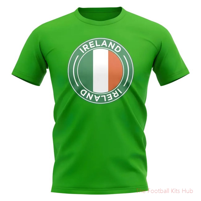 Ireland Football Badge T-Shirt (Green)