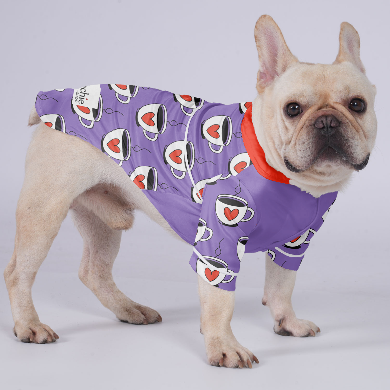 Toby - Premium Pajamas For French Bulldog Paw Protection | Safe For Paws