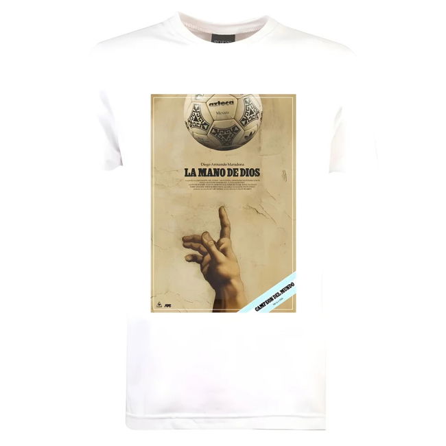 Tournament-Edition Pro-Grade Pennarello: Le Mano De Dios 1986 - White