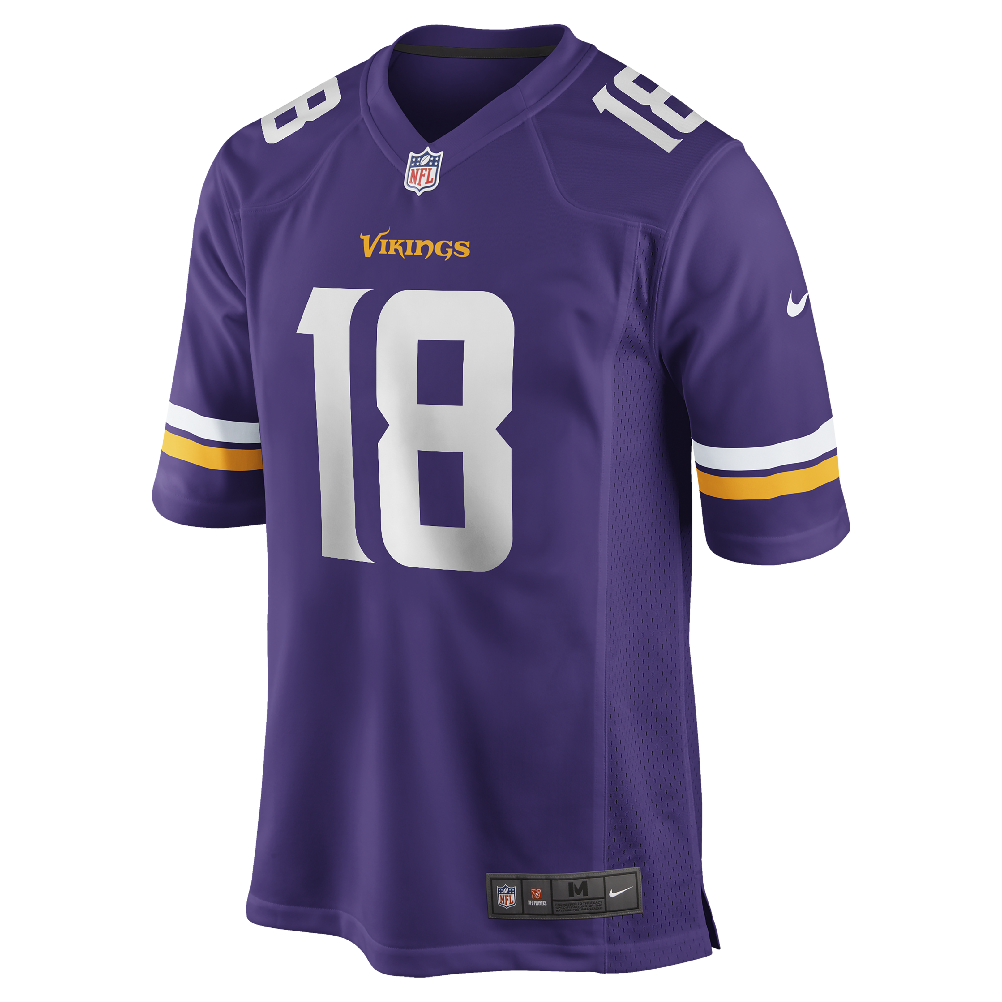 [ESK] Justin Jefferson #18 Minnesota Vikings Player Game Jersey - Purple