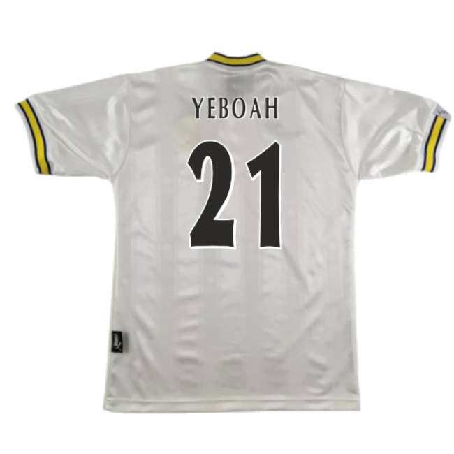 1996-98 Leeds Shirt (L) (Mint) (Yeboah 21) | Durable | Premium Quality