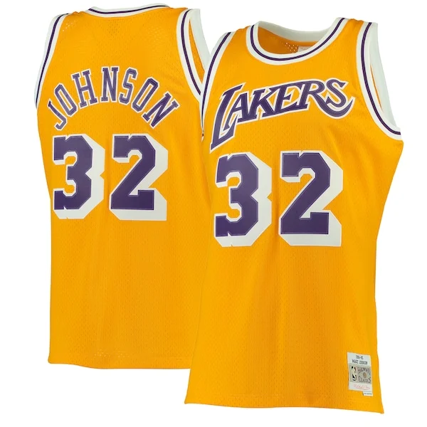 Magic Johnson LAL Swingman Jersey - exclusive NBA basketball