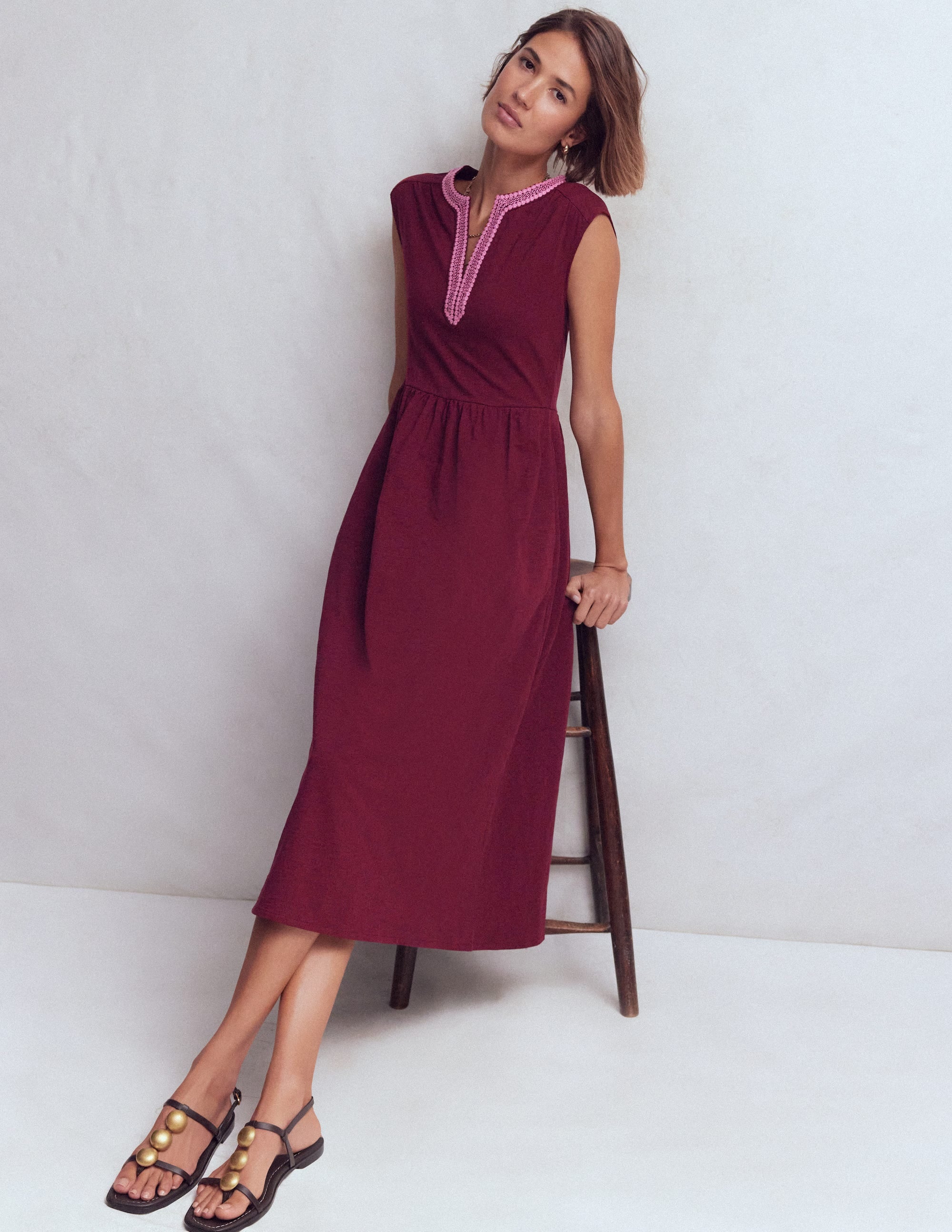 May Jersey Midi Dress