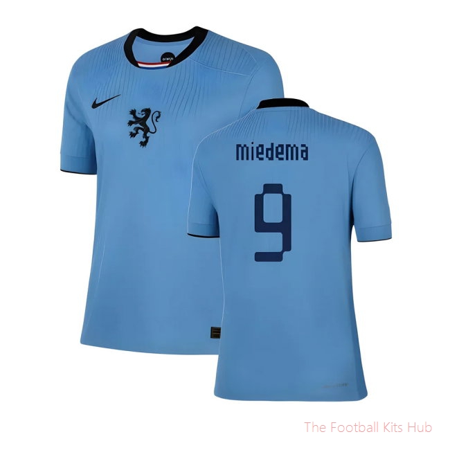 [FPG] 2025/26 Netherlands Womens Team Away Shirt (Ladies) (Miedema 9)