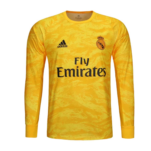 Professional Grade Real Madrid goalkeeper Long Sleeve 2019-20 Yellow