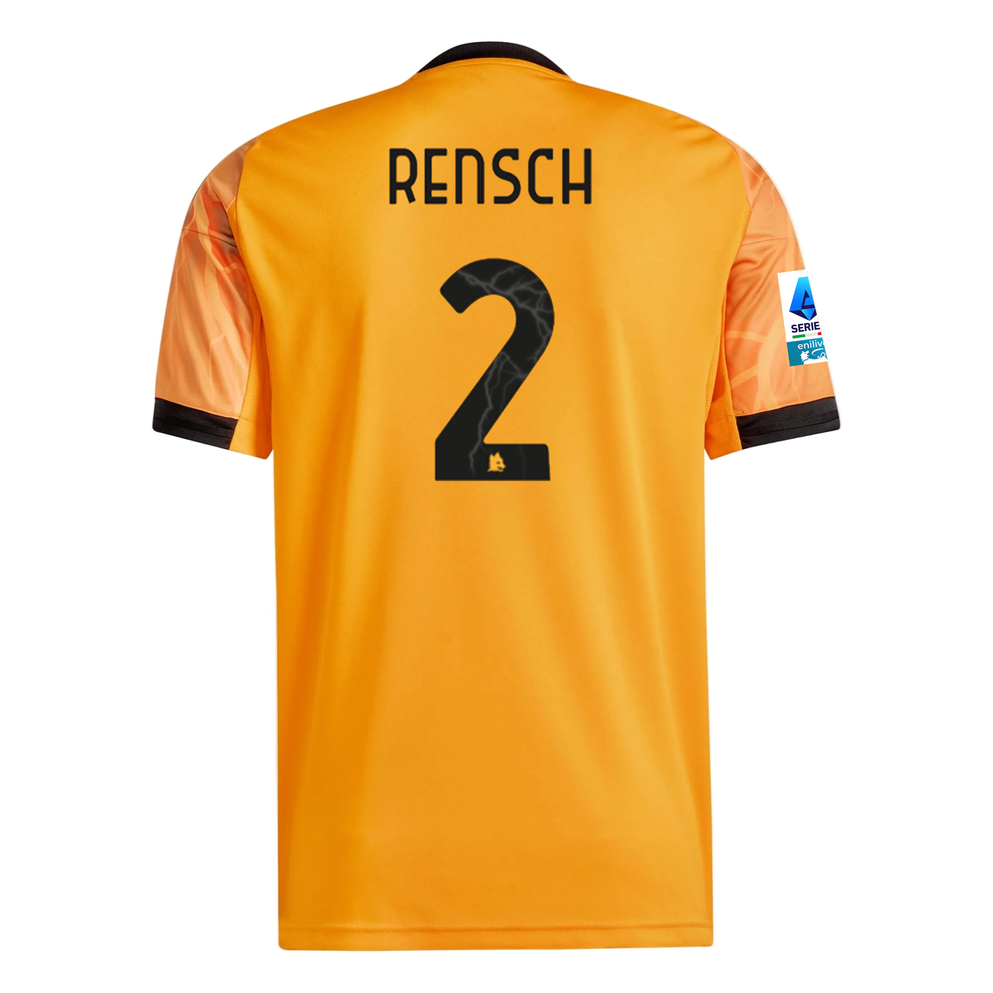AS Roma Rensch 2025-2026 Ser Away Jersey – Authentic Shirt