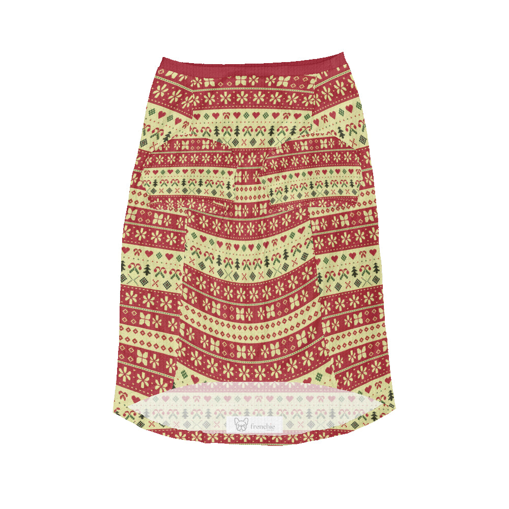 Fashion-Forward Artie - Wool Sweater For Frenchies for Home Use