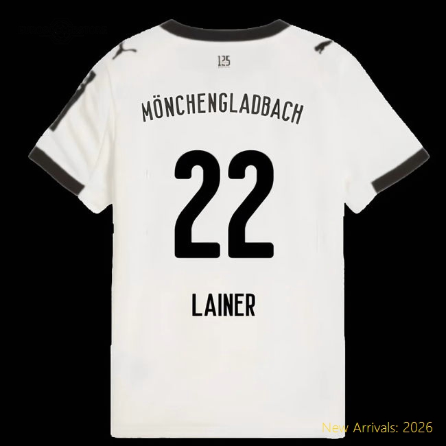 Borussia Mgb Children 2025 Home Jersey Shirt Football Fan Game Day Football Fan Match Day Essential