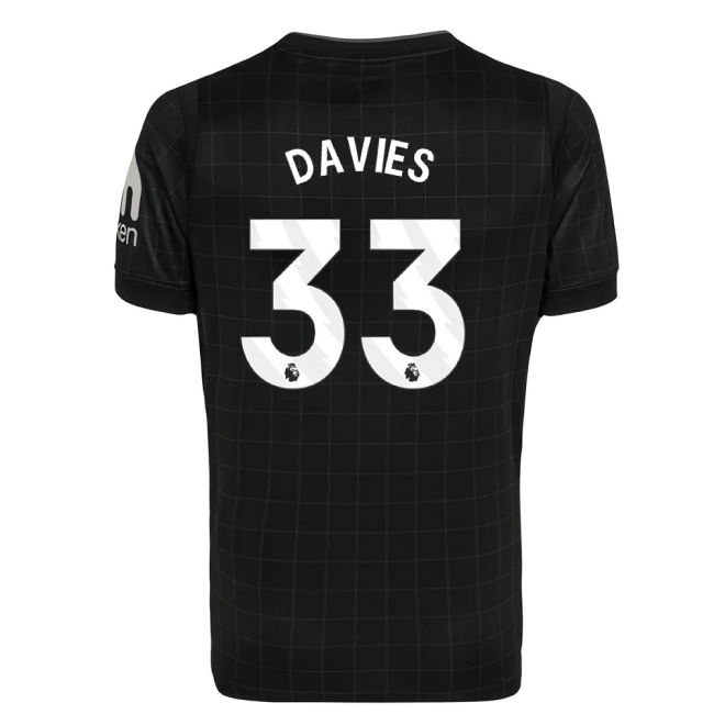 Spurs Tottenham Away Mini Kit Davies #33 Durable Material Intense ...