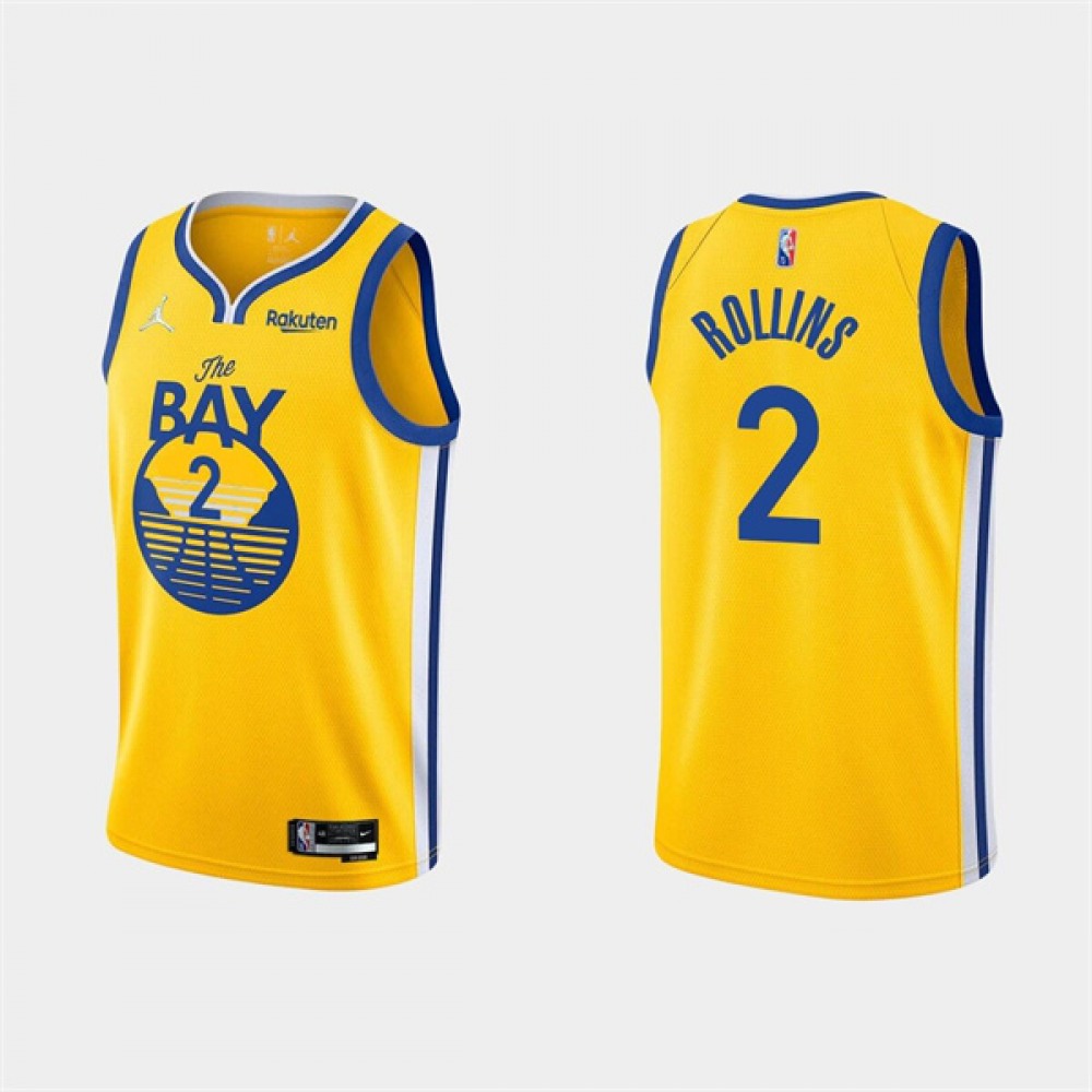 Golden State Warriors 2 Jersey Yellow - Must-Have Jersey