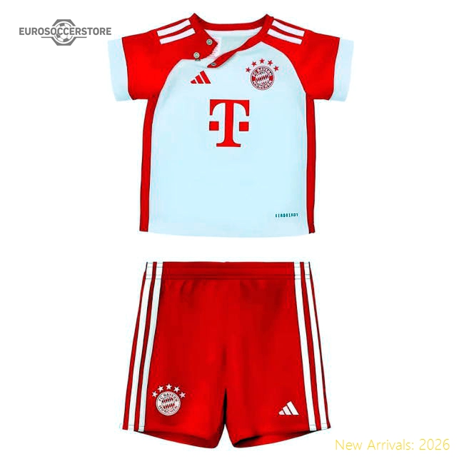 Popular 2023-2024 Bayern Munich Home Baby Kit (Your Name)