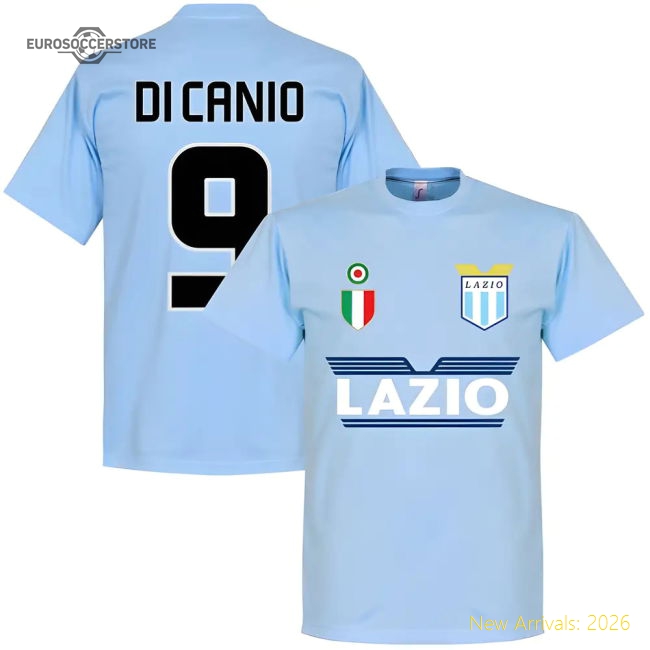 Eagles Di Canio 9 Team Tee - Sky - Affordable - Fan Collection