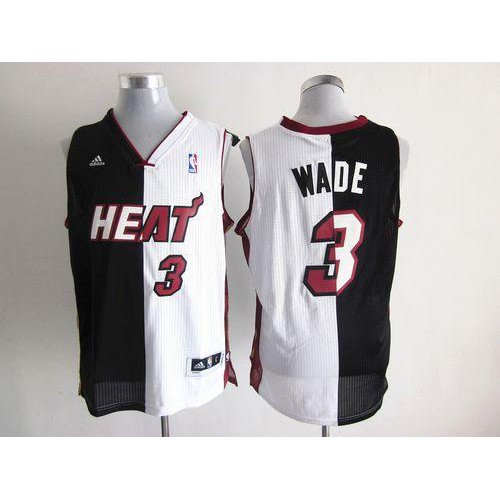 Heat Black Miami Heat #3 Jersey - Affordable NBA Fan Apparel