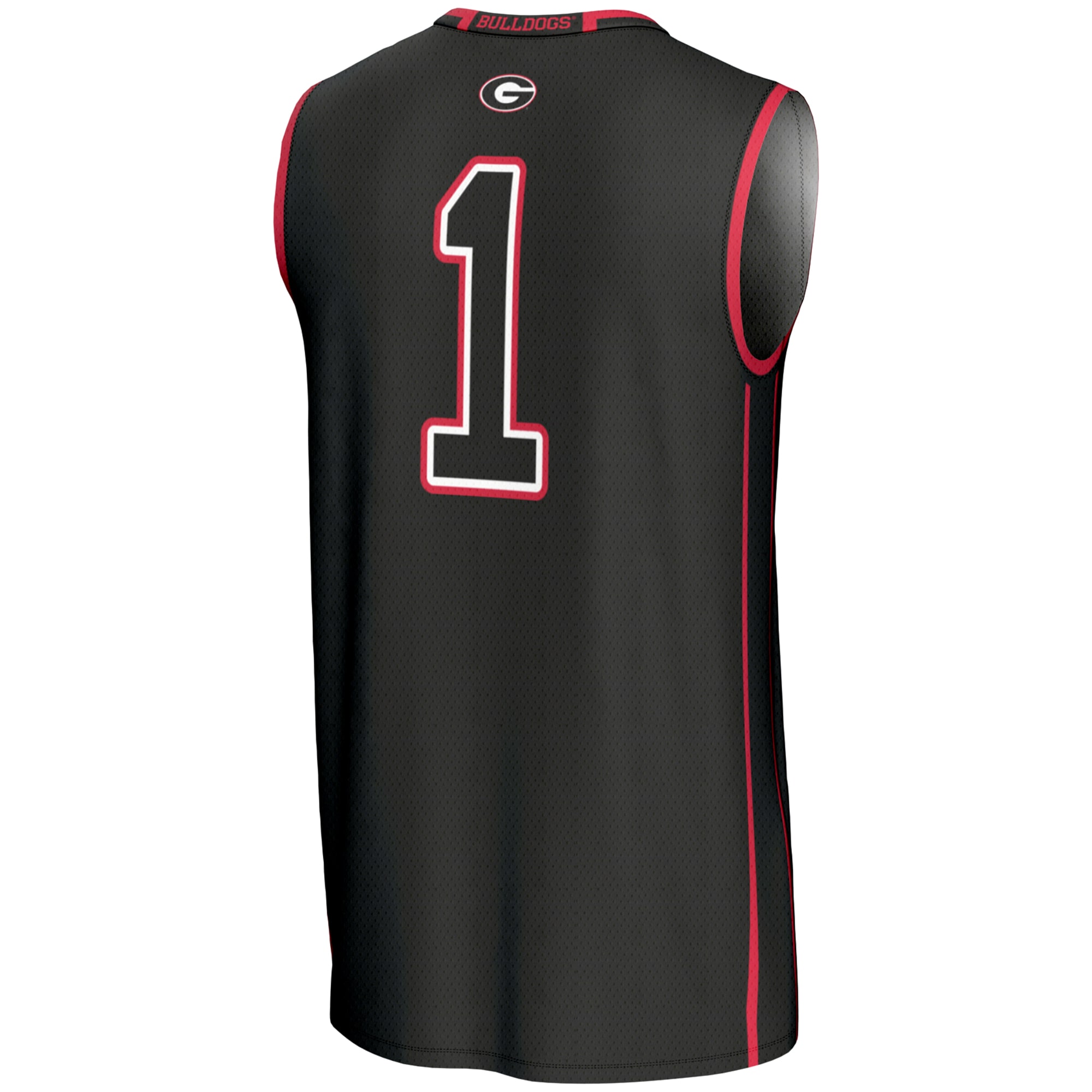 [NJP] Georgia Bulldogs GameDay Greats Youth Lightweight Basketball Jersey - Black