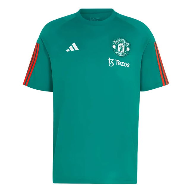Men's 2023-2024 Man Utd Training Tee (Green)