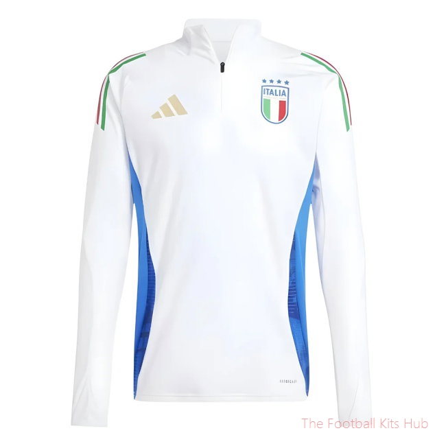 2024-2025 Italy Training Top (White)