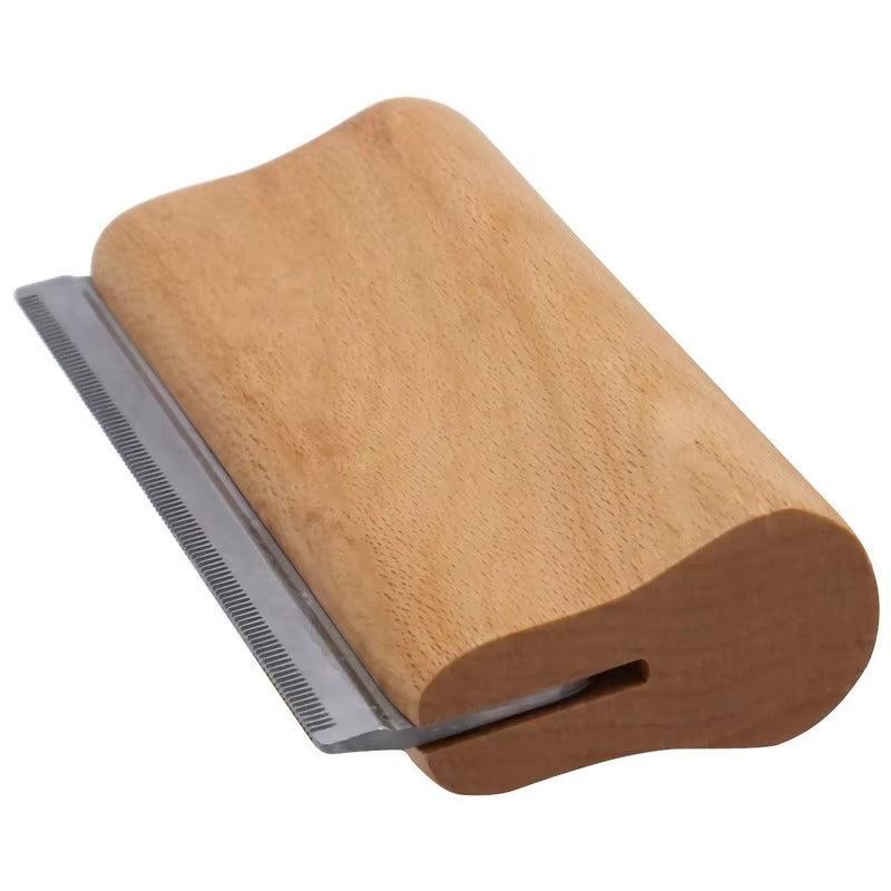 French Bulldog Buluxe Frenchie Grooming Brush – Ergonomic Deshedding