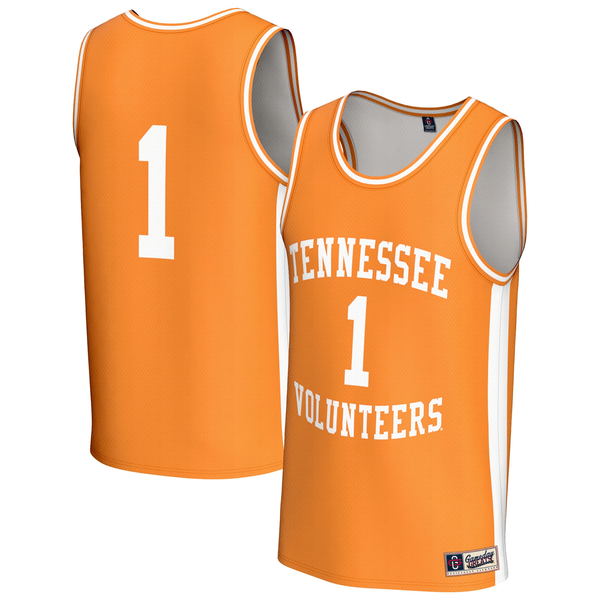 [NJP] Women's Tennessee Volunteers GameDay Greats Lightweight Men's Basketball Fashion Jersey - Tennessee Orange