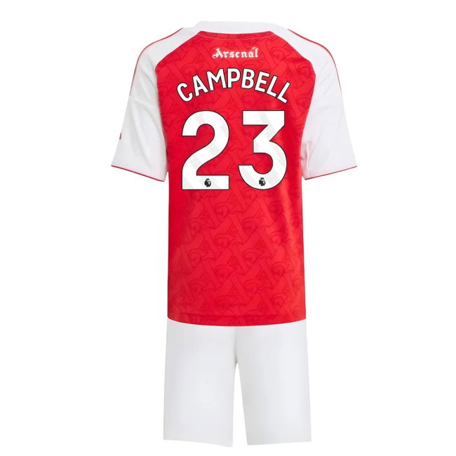 Arsenal Soccer Club Trendy Home Match Shirt (Campbell 23)