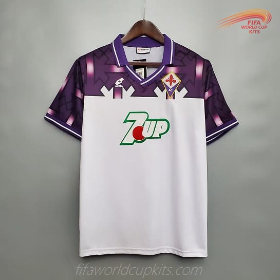 Fiorentina 92 to 93 Visiting Soccer Jersey