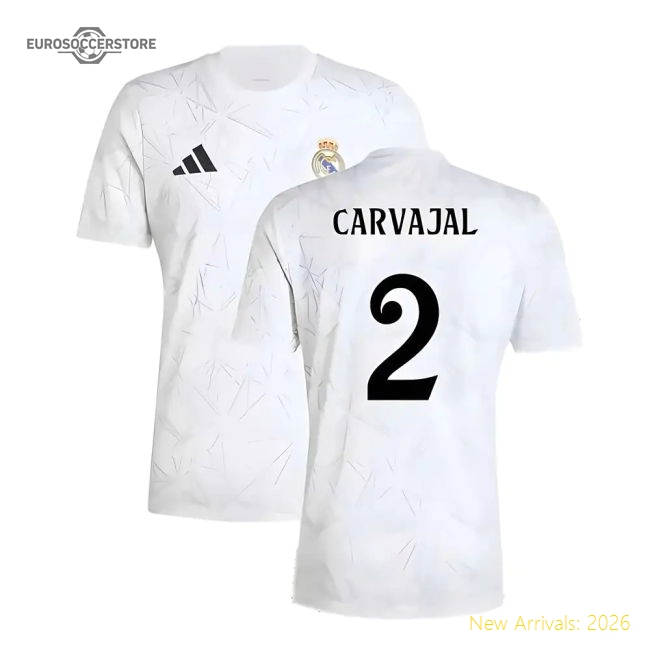 Real Madrid Santander Carvajal Home Match-ready Advanced Textile